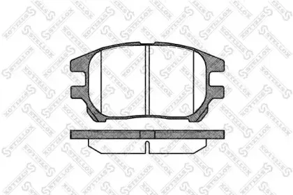 Комплект тормозных колодок, дисковый тормоз STELLOX купить
